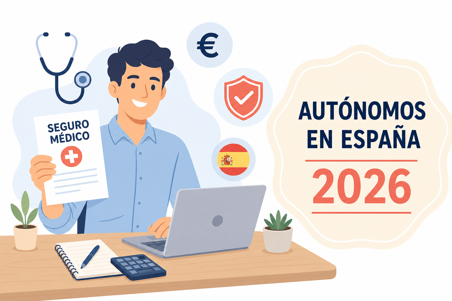 Mejores seguros médicos para autónomos en España 2026 — guía comparativa
